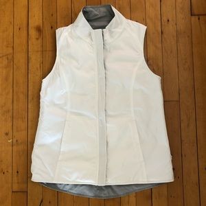 Reversible white and gray Peter Millar Vest